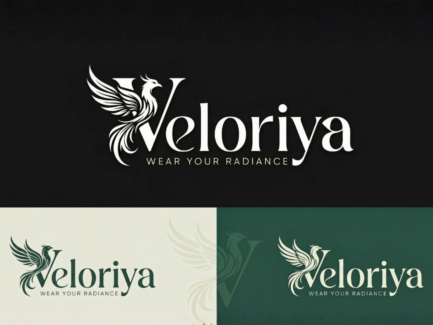 Veloriya logo design by Aarah Digital Studio
