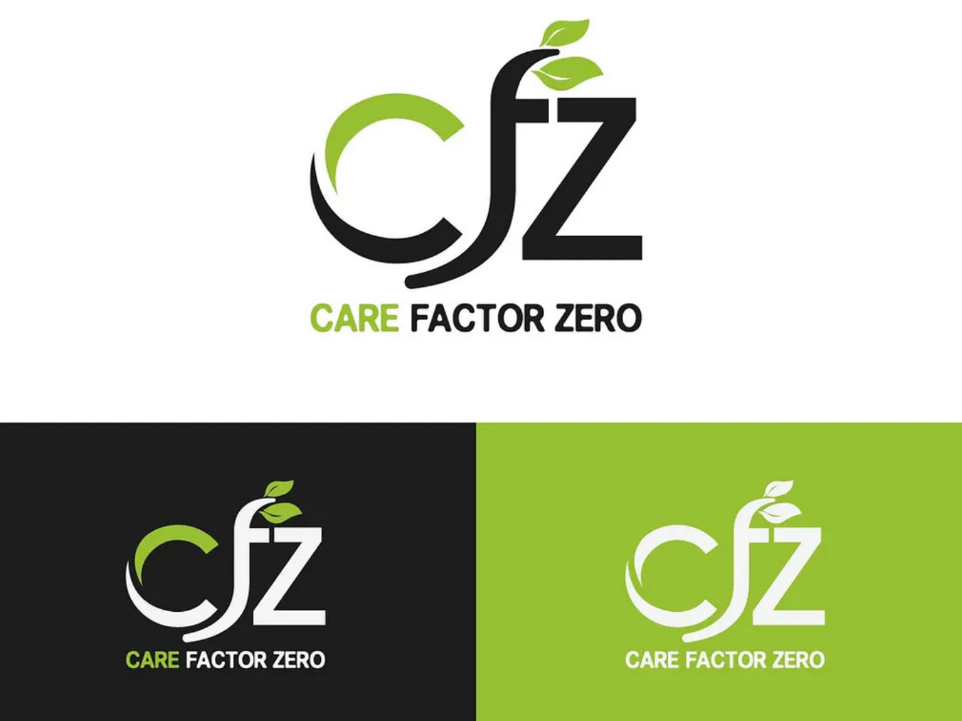 Care Factor Zero logo design by Aarah Digital Studio